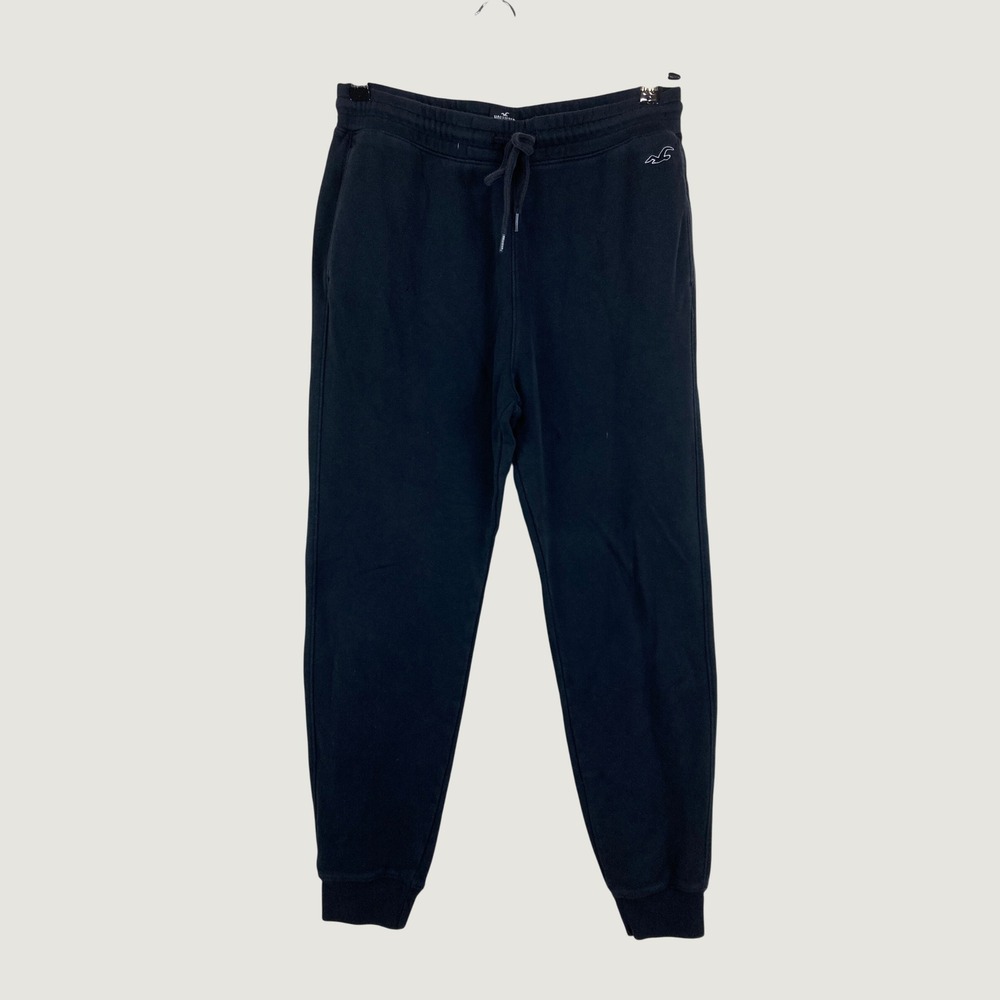 Hollister Jogger Pants Mens M Navy Blue Must-Have Collection Sweatpants